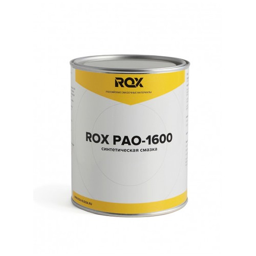 Смазка для пластмассовых деталей Rox PAO-1600 NLGI 3, 1 кг, синтетика