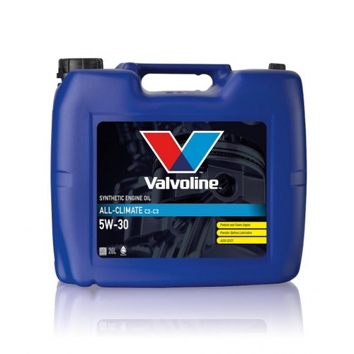 Моторное масло Valvoline All Climate C2/C3 5W-30, 20 л, синтетика