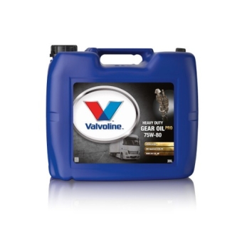 Трансмиссионное масло Valvoline Gear Oil 75W-80, 20 л, синтетика