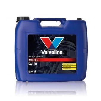 Моторное масло Valvoline MaxLife C3 5W-30, 20 л, полусинтетика