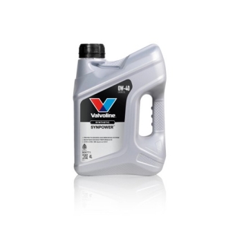 Моторное масло Valvoline SynPower 0W-40, 4 л, синтетика