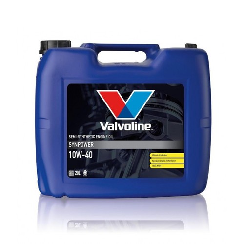 Моторное масло Valvoline SynPower 10W-40, 20 л, полусинтетика