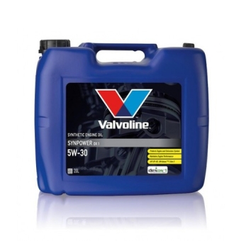 Моторное масло Valvoline SynPower DX1 5W-30, 20 л, синтетика