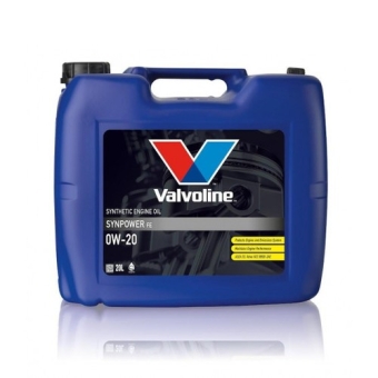 Моторное масло Valvoline SynPower FE 0W-20, 20 л, синтетика