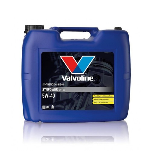 Моторное масло Valvoline SynPower MST C3 5W-40, 20 л, синтетика