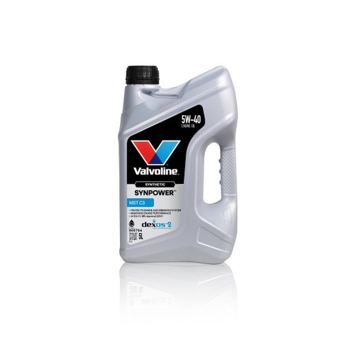 Моторное масло Valvoline SynPower MST C3 5W-40, 5 л, синтетика