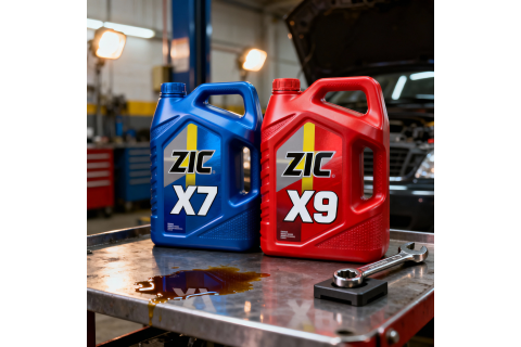 Чем отличается масло ZIC X9 от ZIC X7