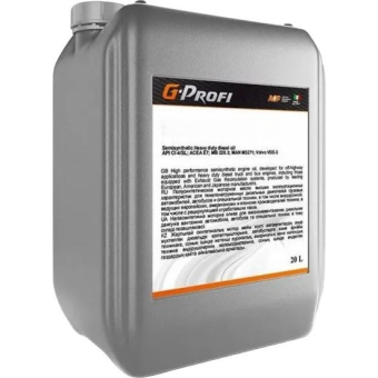 Грузовое масло G-Energy G-Profi MSH, 15W-40, 20 л, минеральное