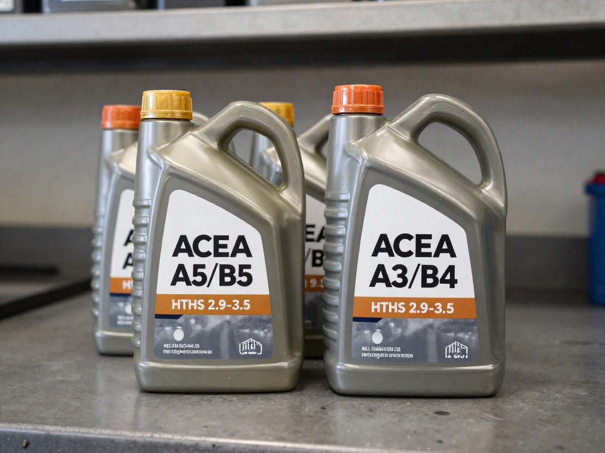 Технические параметры масел ACEA A5/B5