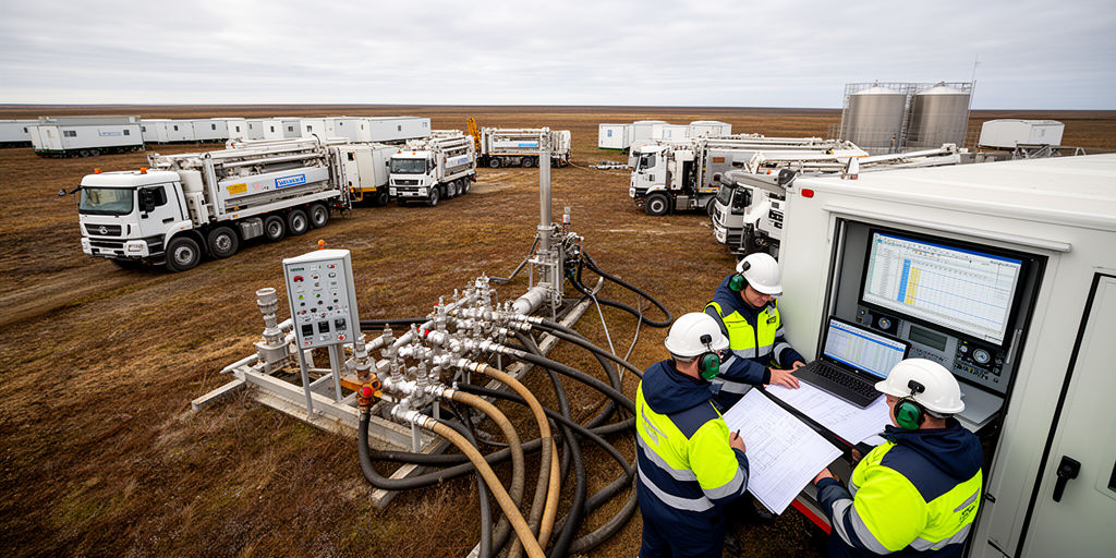 Технологическое сопровождение добычи на зрелом месторождении