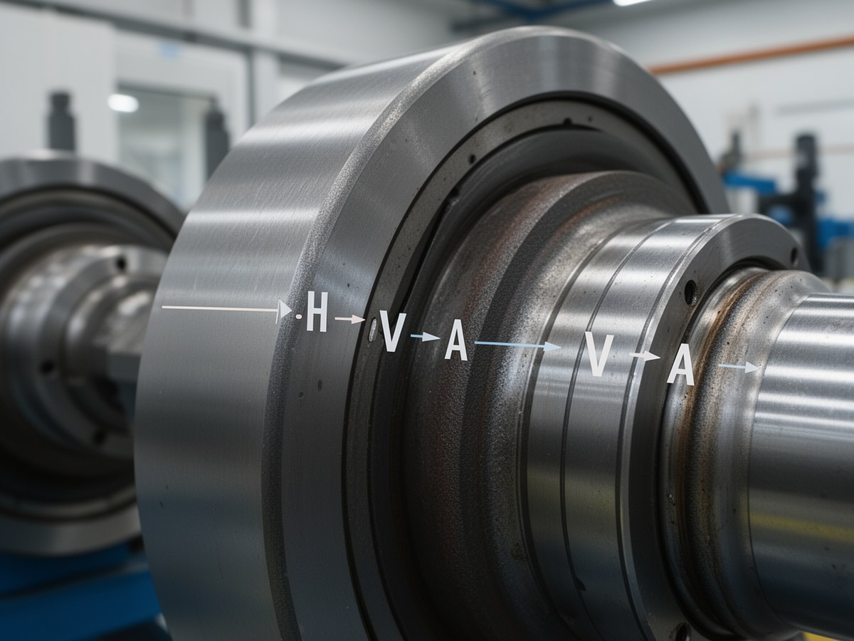 Точки и направления H V A для разных компоновок опор