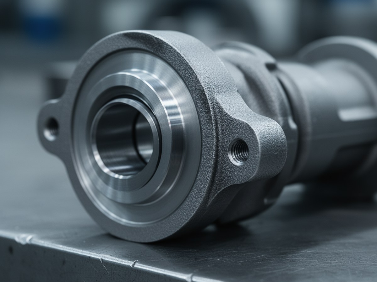 Механически обработанная чугунная деталь