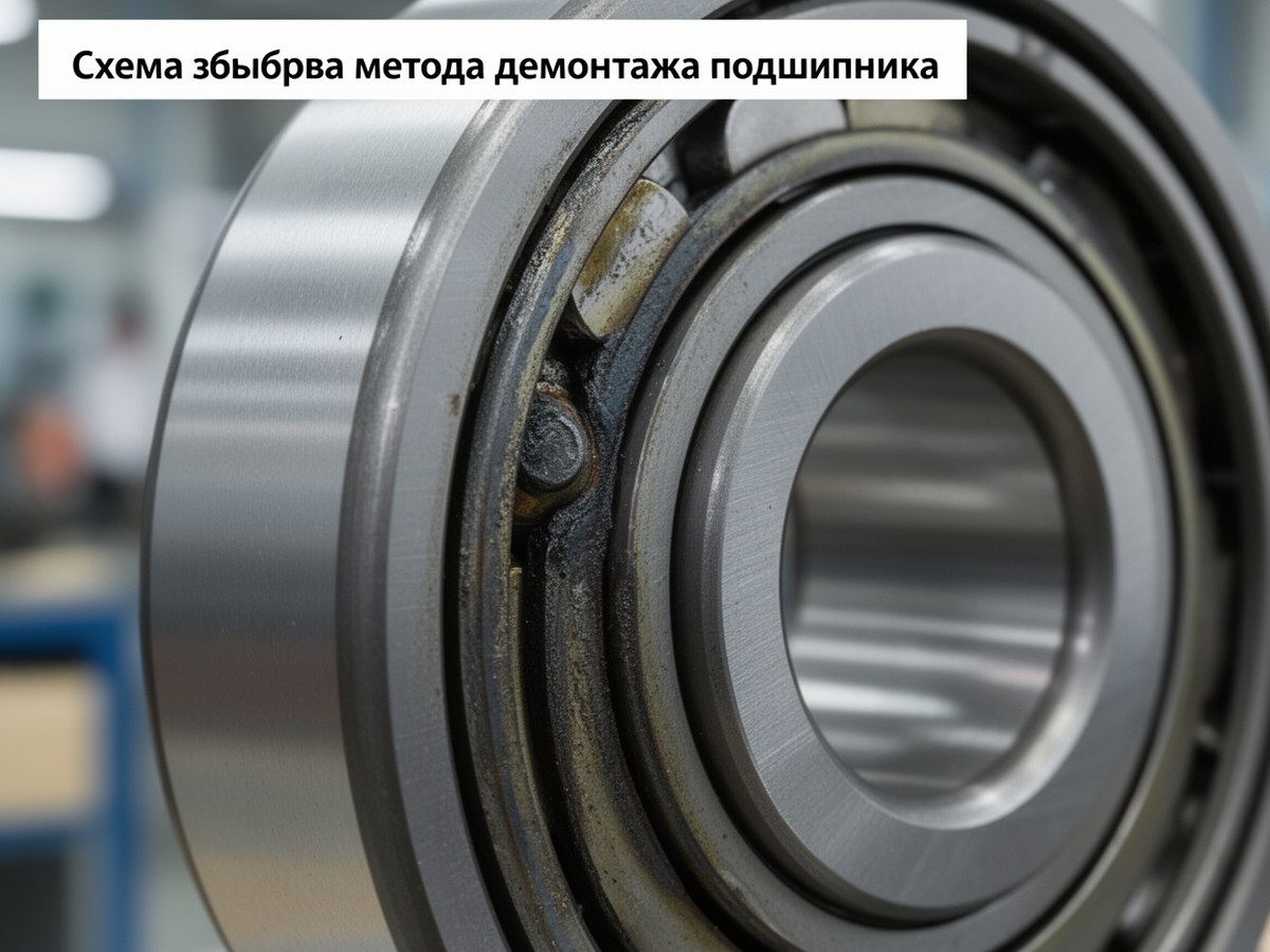 Схема выбора метода демонтажа подшипника
