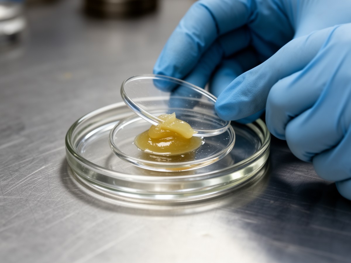 Экспресс-проверка смазки на однородность и загрязнения