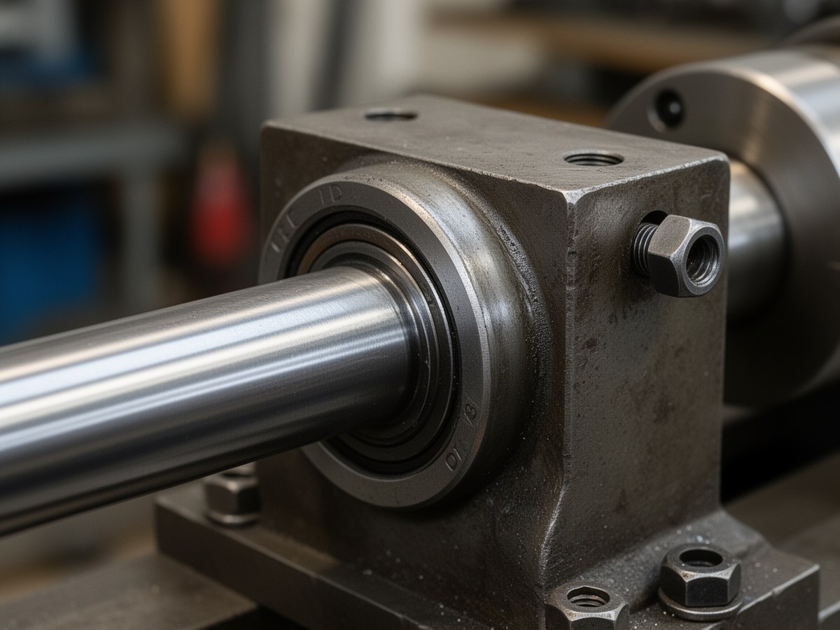 Линейная втулка без корпуса на закалённом валу