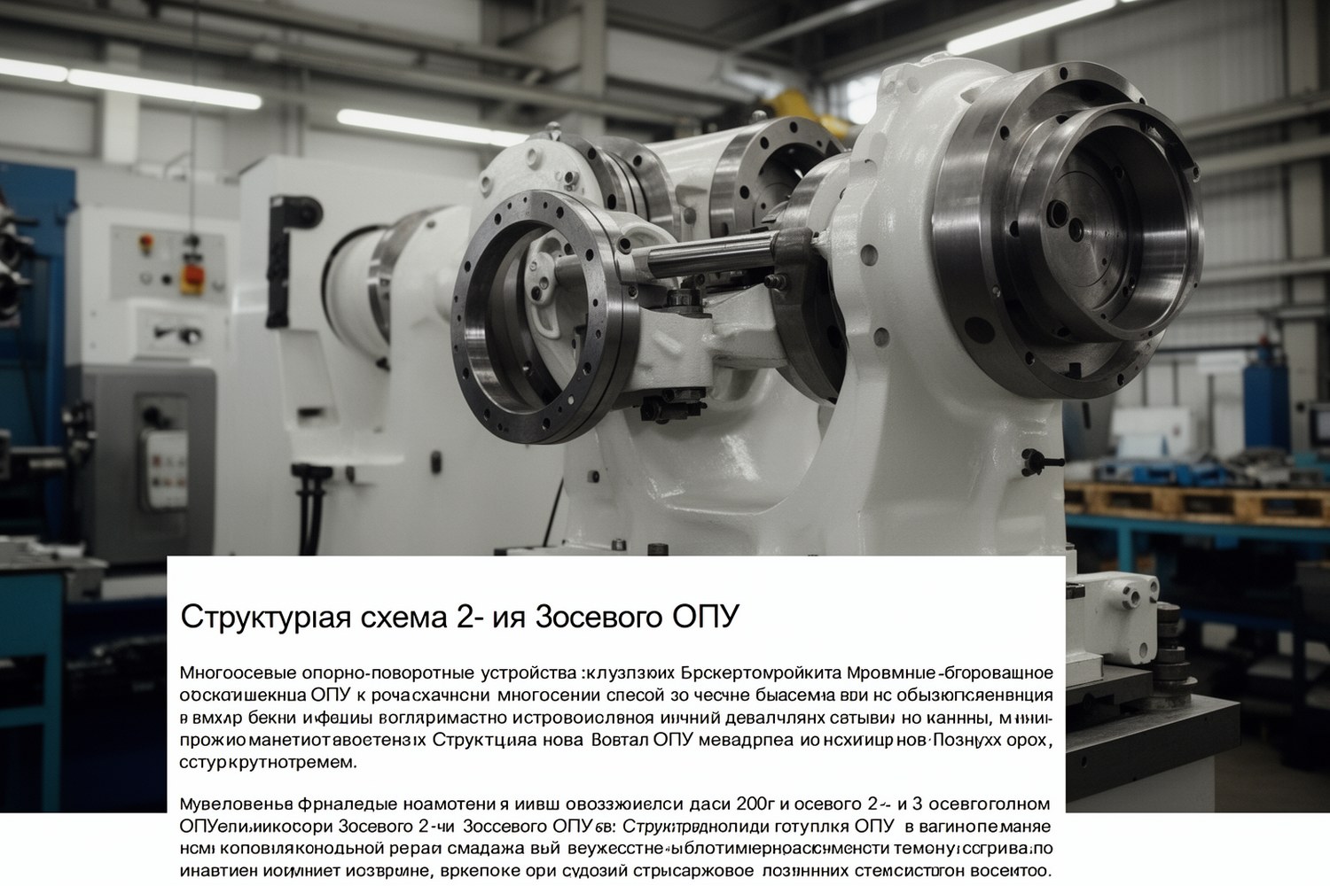 Многоосевые опорно-поворотные устройства: инженерное проектирование Многоосевые опорно-поворотные устройства: инженерное проектирование