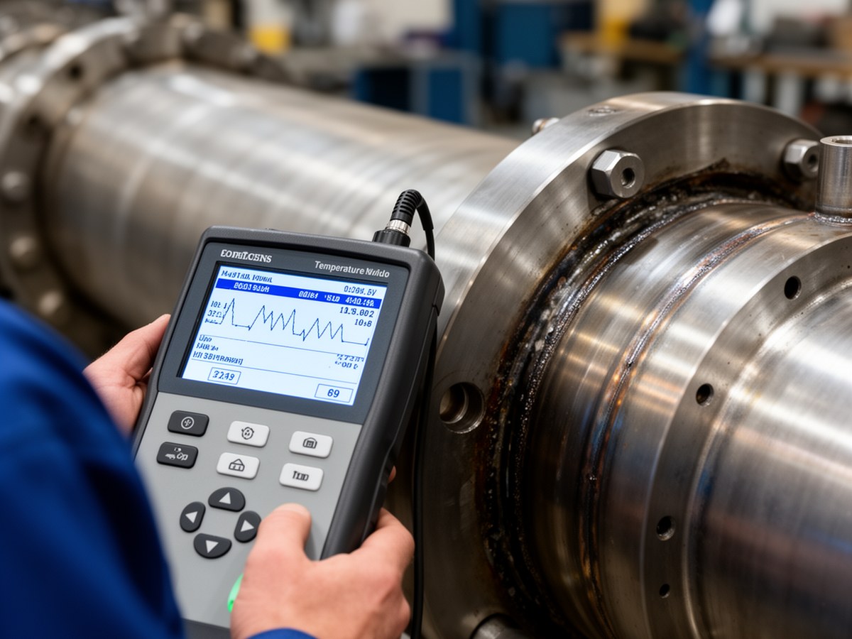 Диагностика состояния узла оборудования при профилактическом обслуживании