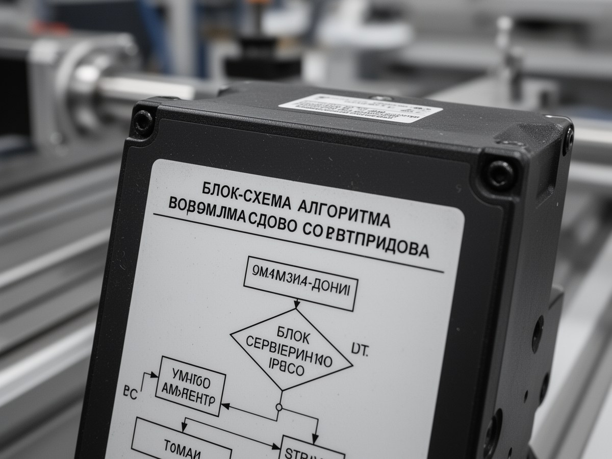 Блок-схема алгоритма подбора сервопривода
